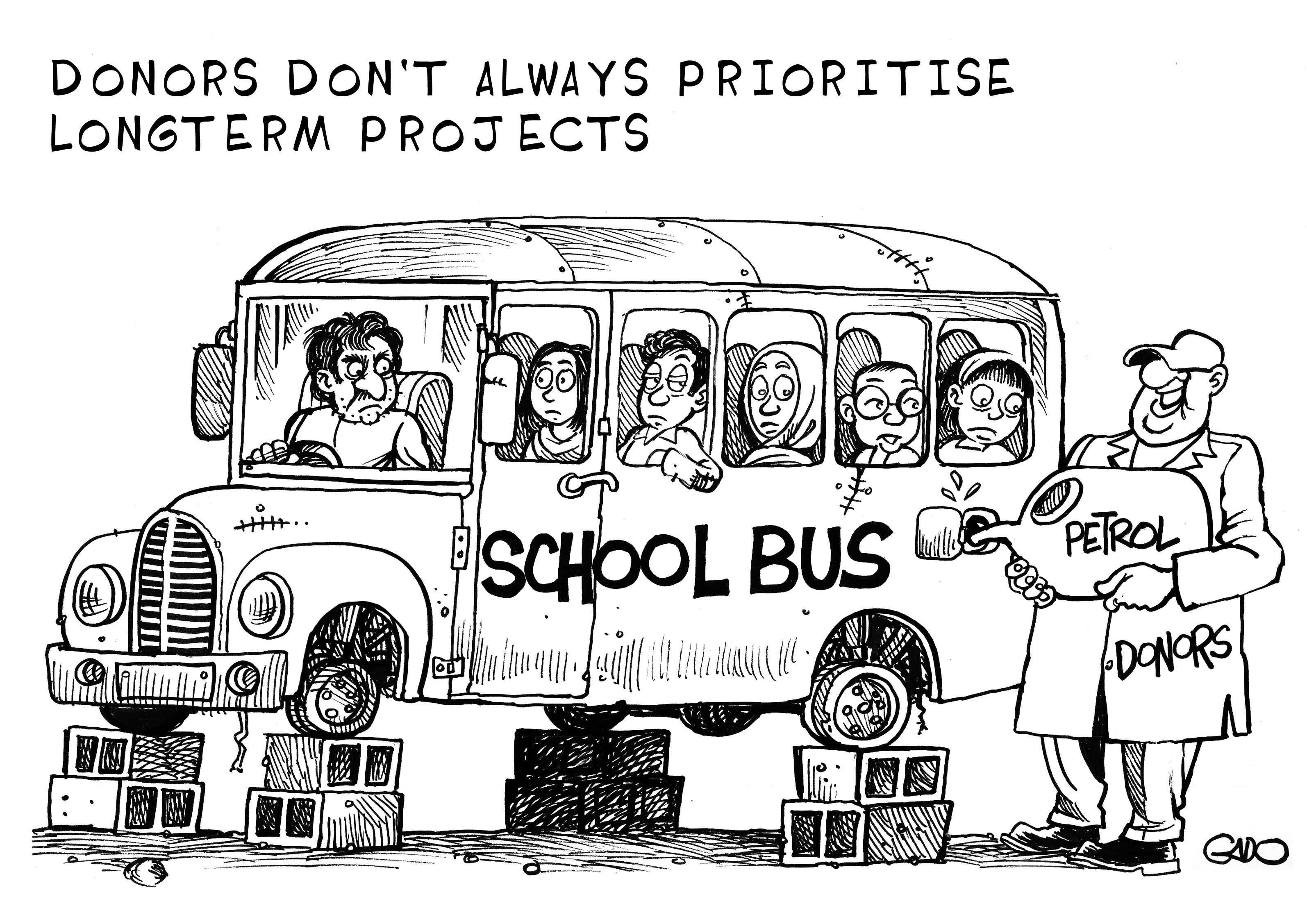 UNesco23FF - donors bus